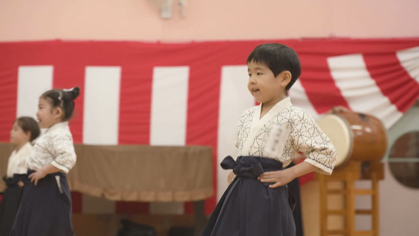 せいほう幼稚園　武道はじめの日